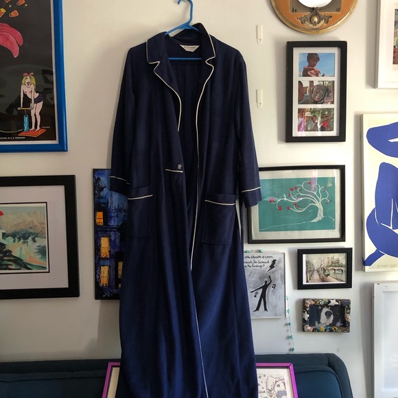 Vintage Pierre Cardin suede robe - Picture 2 of 4